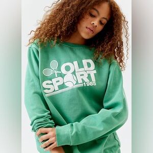 Urban Outfitters Oversized Vintage Old Sport Sweatshirt